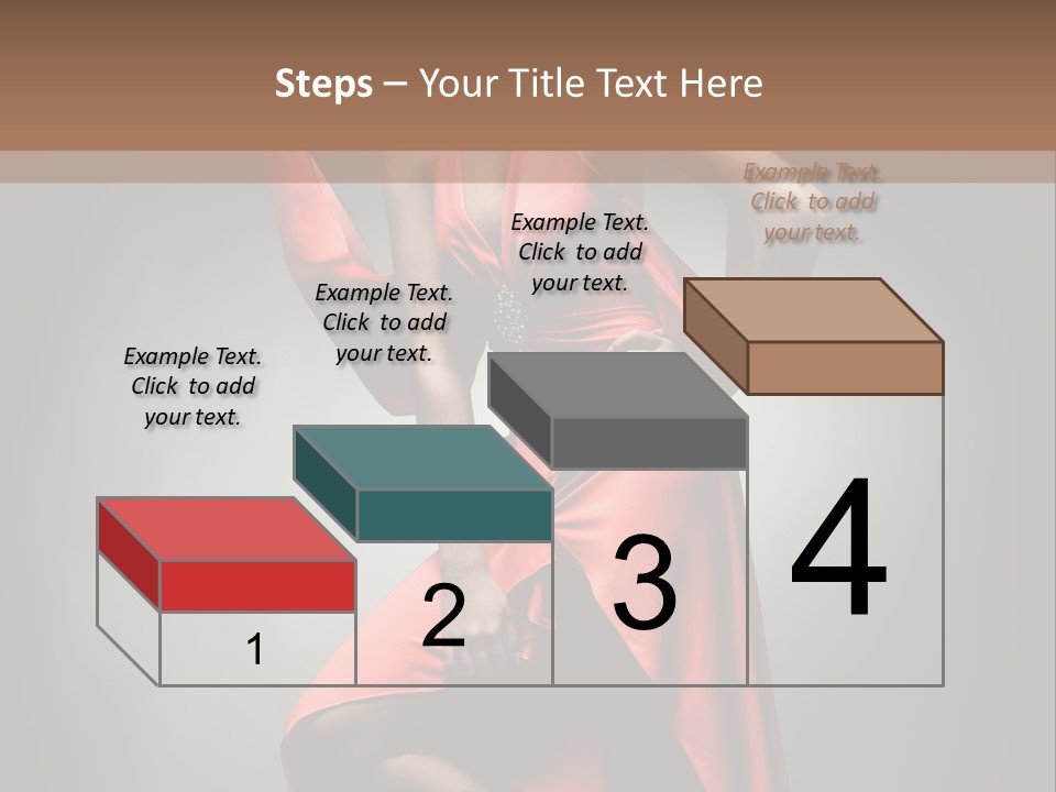 Person Lingerie Fantasy PowerPoint Template