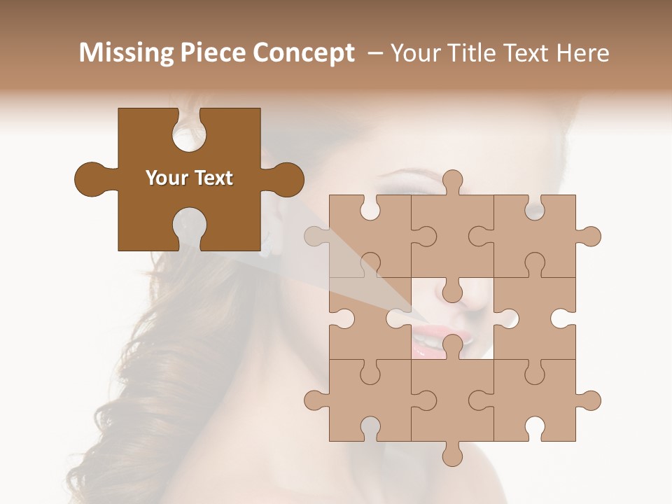 Sensual S Lip PowerPoint Template