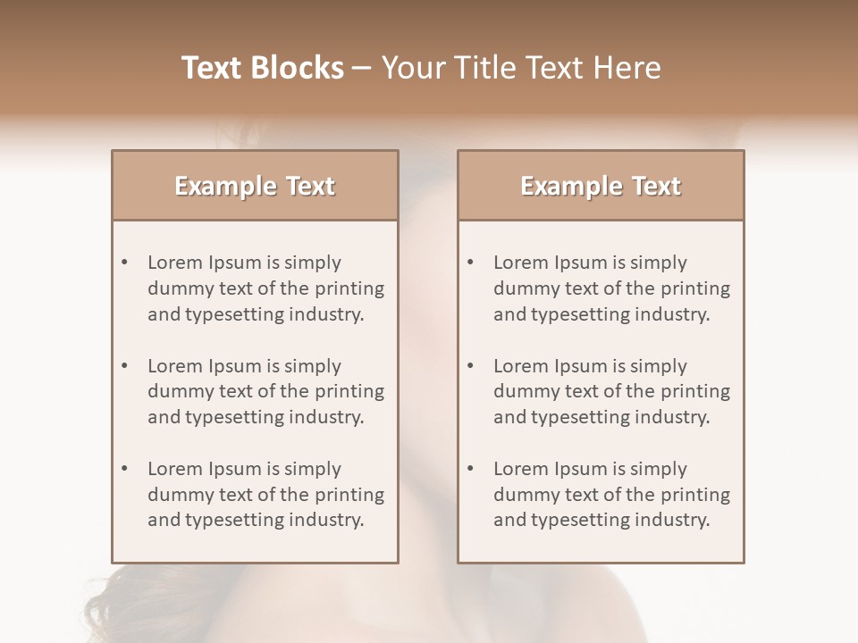 Sensual S Lip PowerPoint Template