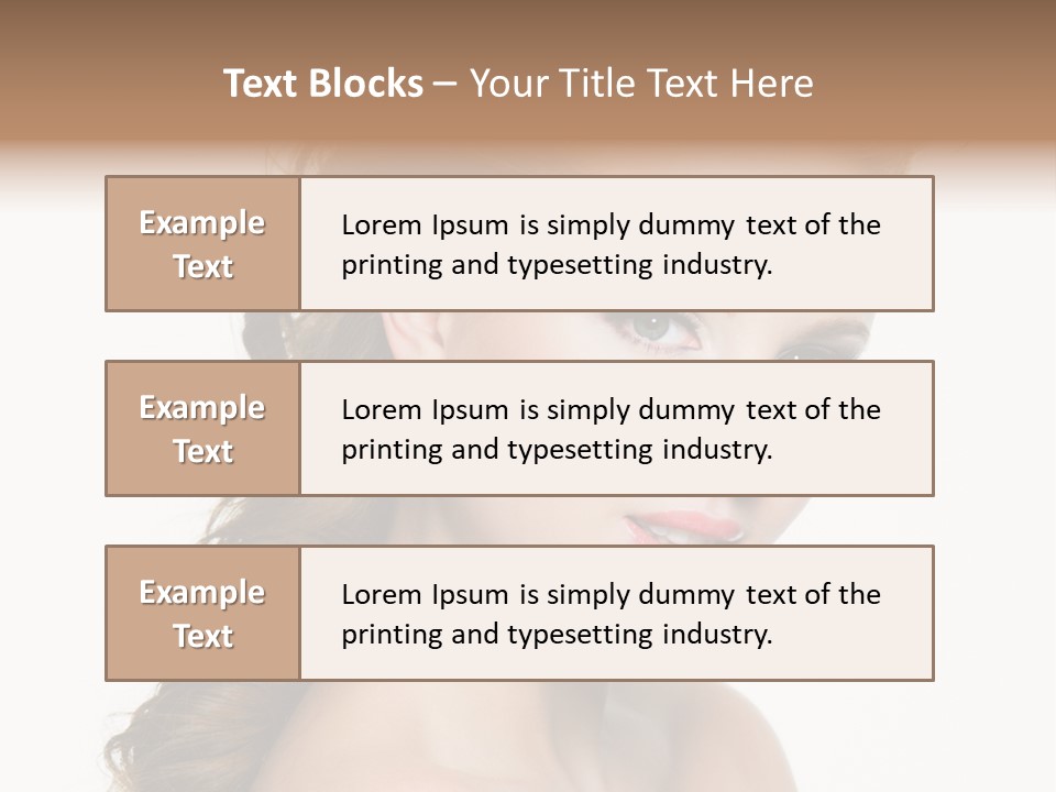 Sensual S Lip PowerPoint Template