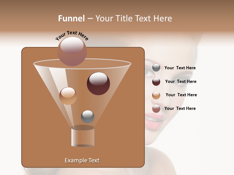 Sensual S Lip PowerPoint Template