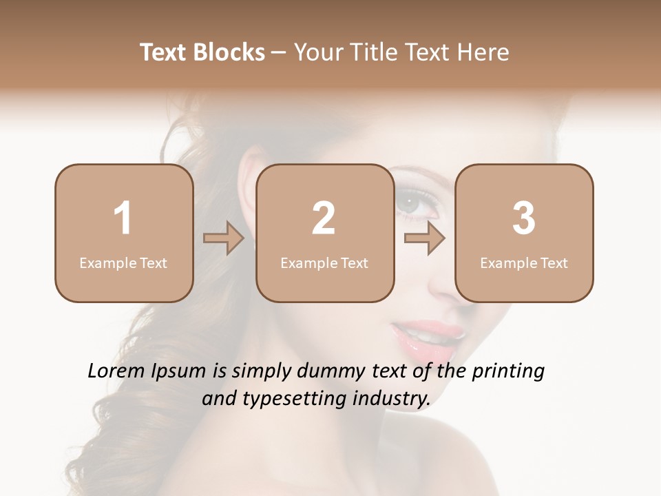 Sensual S Lip PowerPoint Template