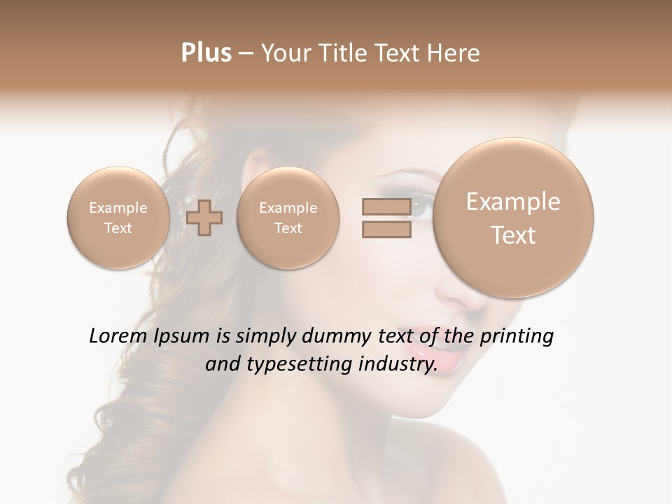 Sensual S Lip PowerPoint Template
