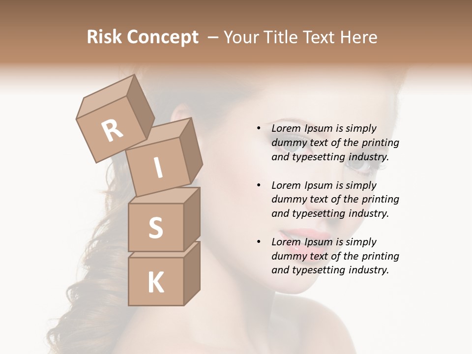 Sensual S Lip PowerPoint Template