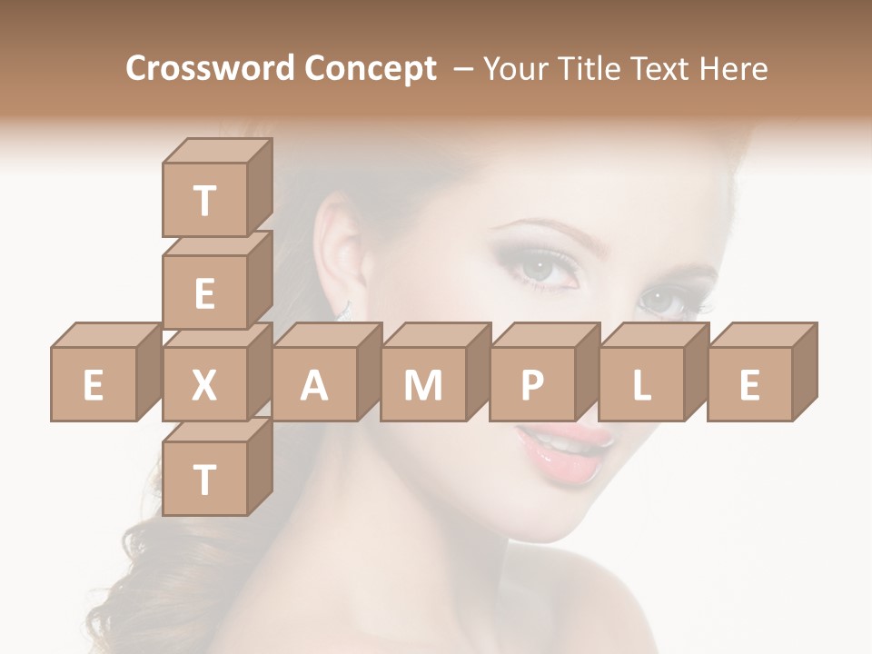 Sensual S Lip PowerPoint Template