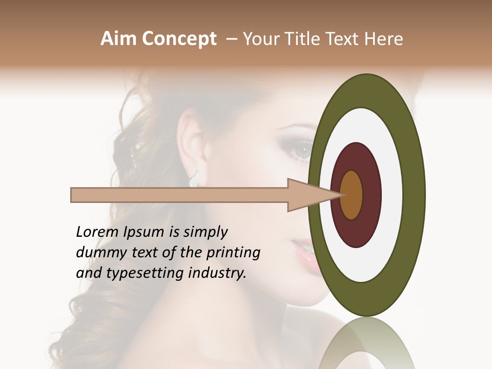 Sensual S Lip PowerPoint Template