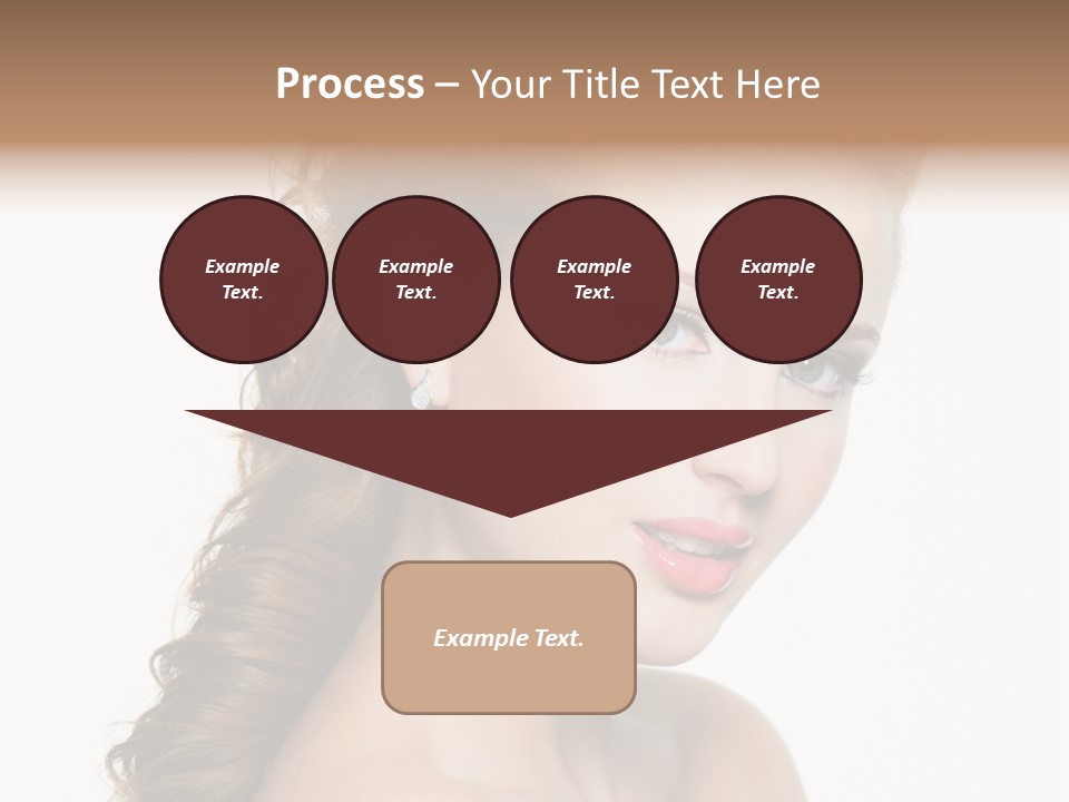 Sensual S Lip PowerPoint Template