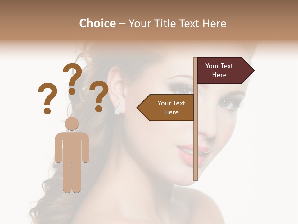 Sensual S Lip PowerPoint Template