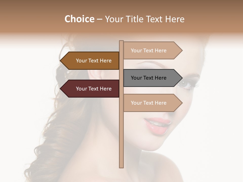 Sensual S Lip PowerPoint Template