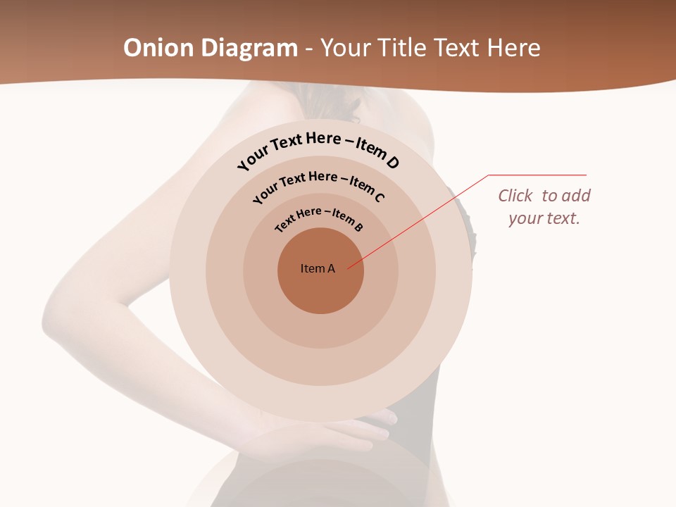 Dress Red Haired Full PowerPoint Template