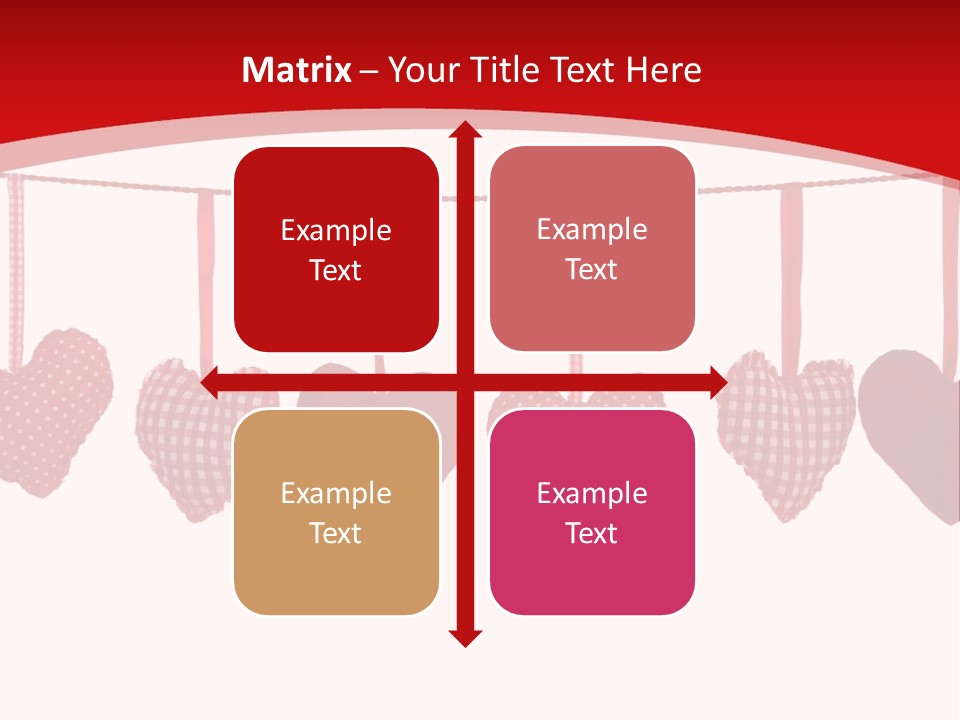 Objects Clothesline Background PowerPoint Template