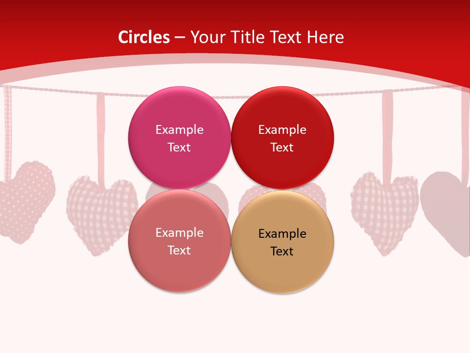 Objects Clothesline Background PowerPoint Template