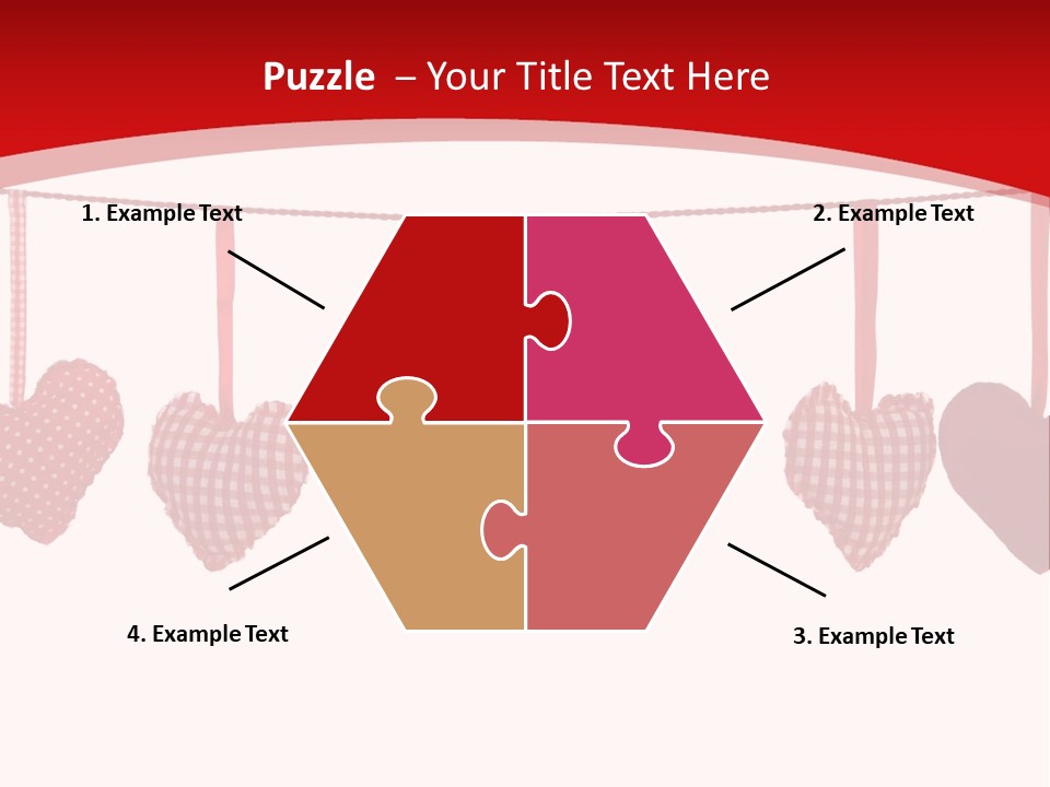 Objects Clothesline Background PowerPoint Template