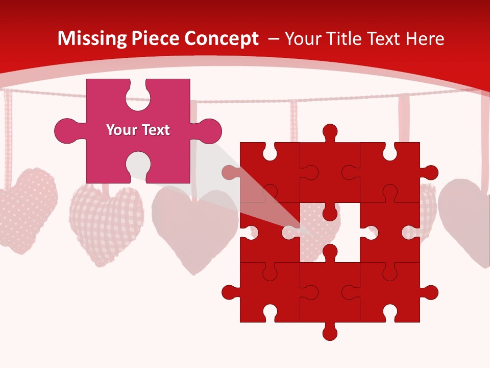 Objects Clothesline Background PowerPoint Template