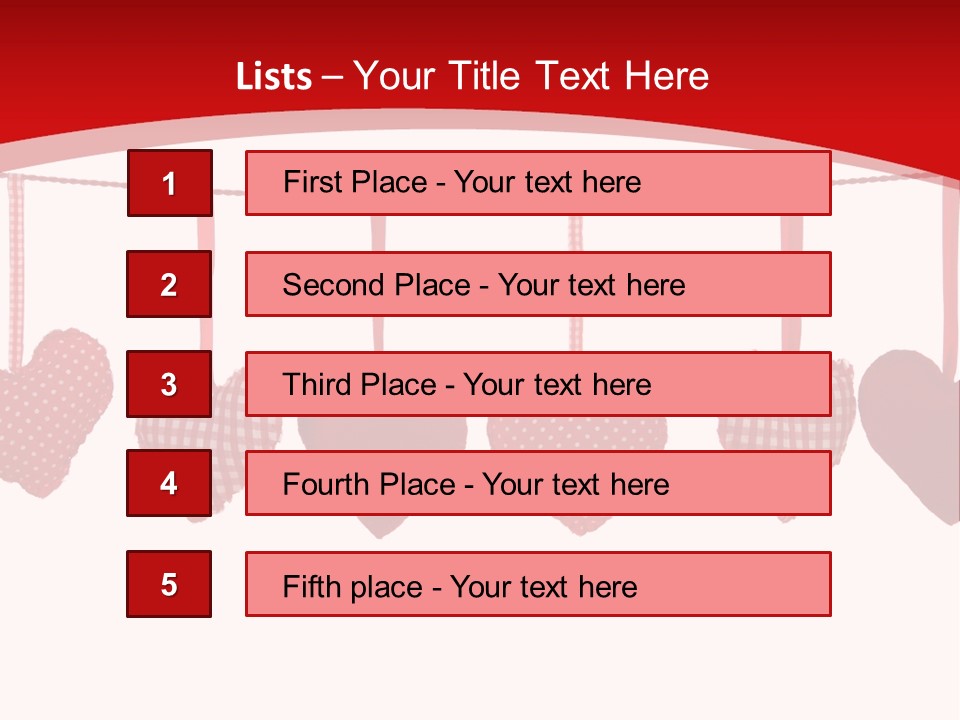 Objects Clothesline Background PowerPoint Template