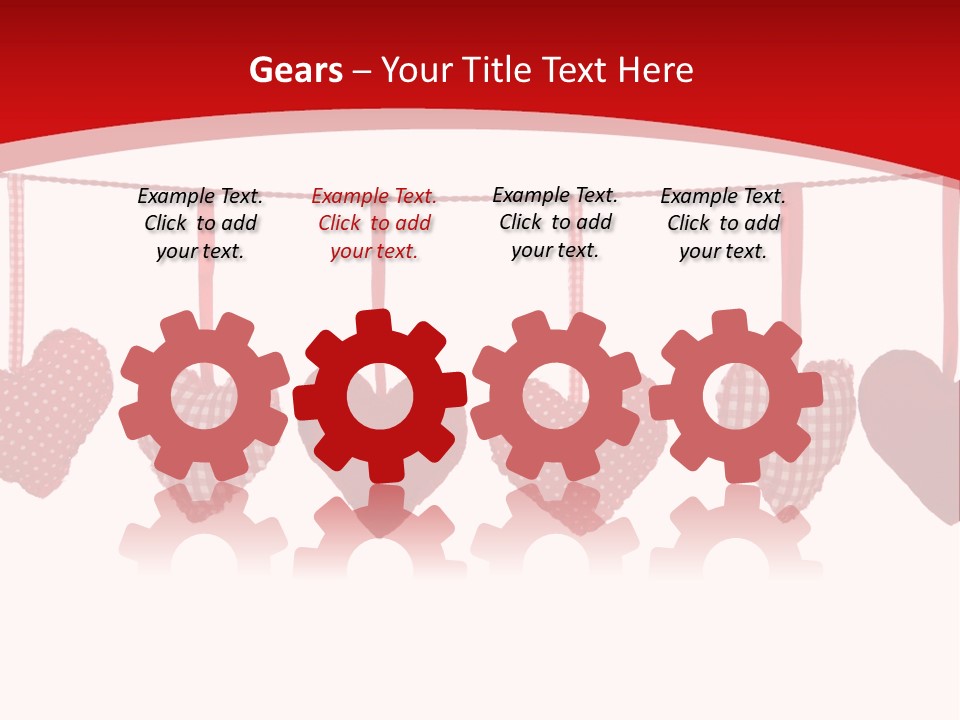 Objects Clothesline Background PowerPoint Template