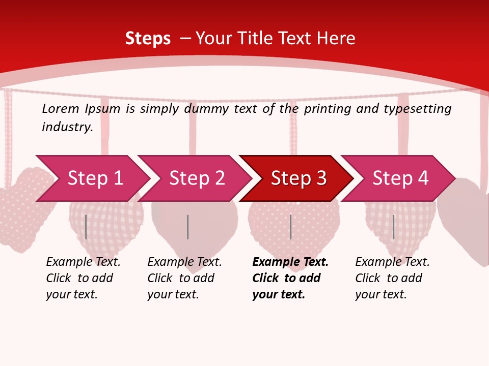 Objects Clothesline Background PowerPoint Template