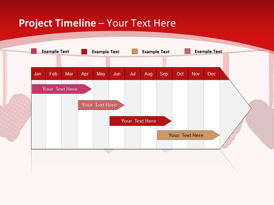 Objects Clothesline Background PowerPoint Template
