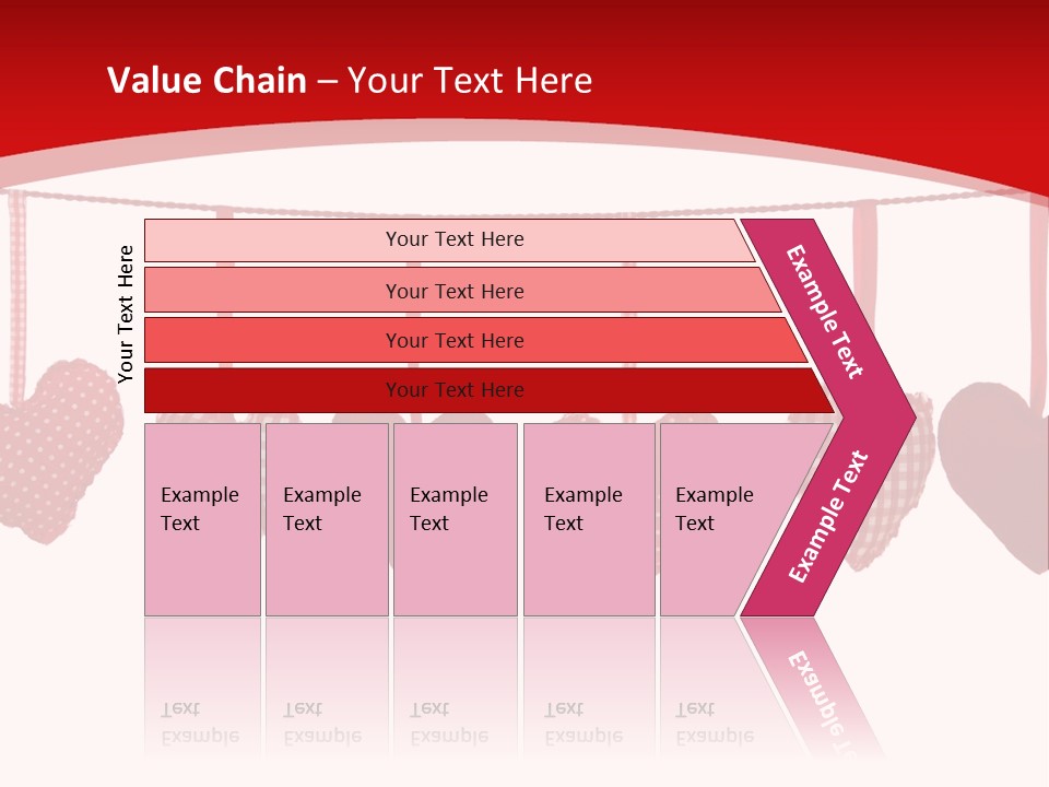 Objects Clothesline Background PowerPoint Template