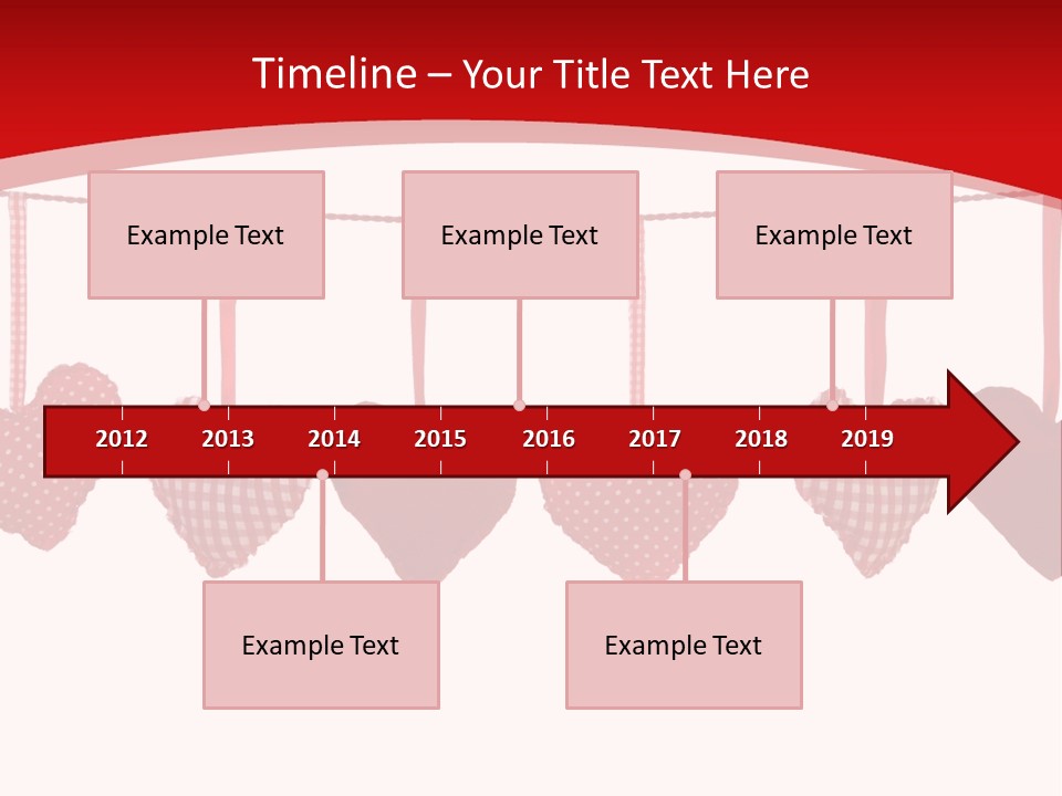 Objects Clothesline Background PowerPoint Template