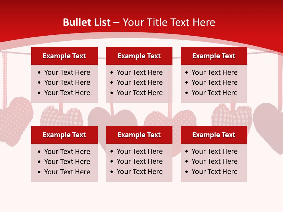 Objects Clothesline Background PowerPoint Template