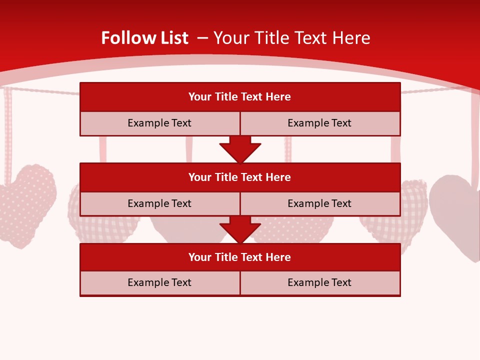 Objects Clothesline Background PowerPoint Template
