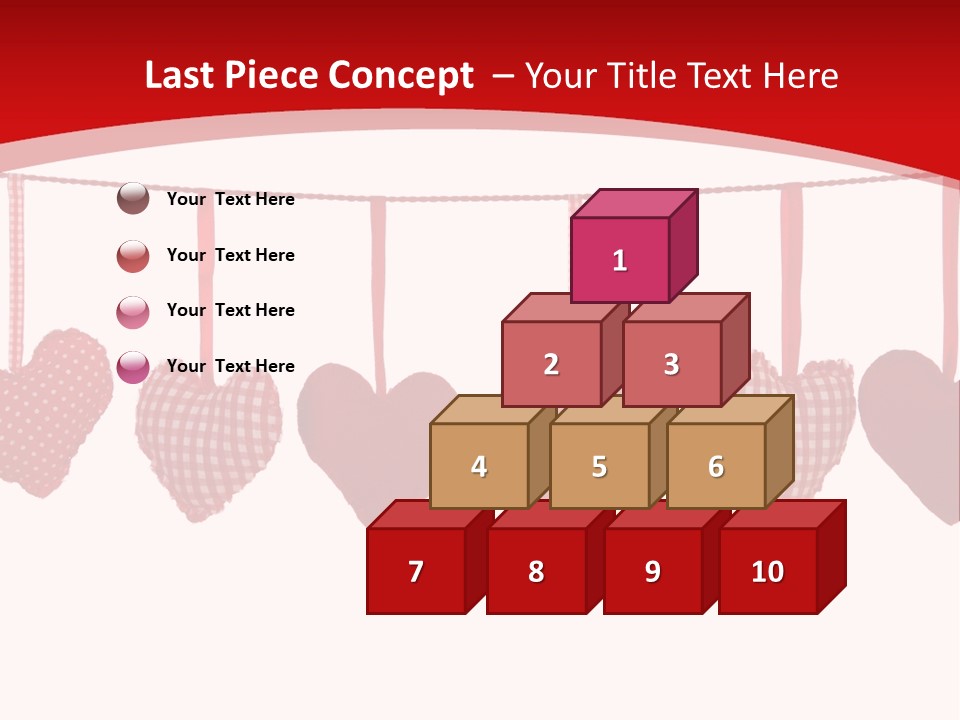 Objects Clothesline Background PowerPoint Template