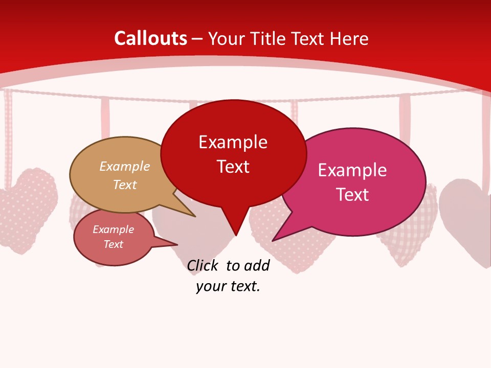 Objects Clothesline Background PowerPoint Template