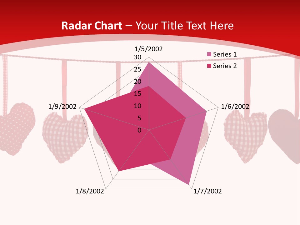 Objects Clothesline Background PowerPoint Template
