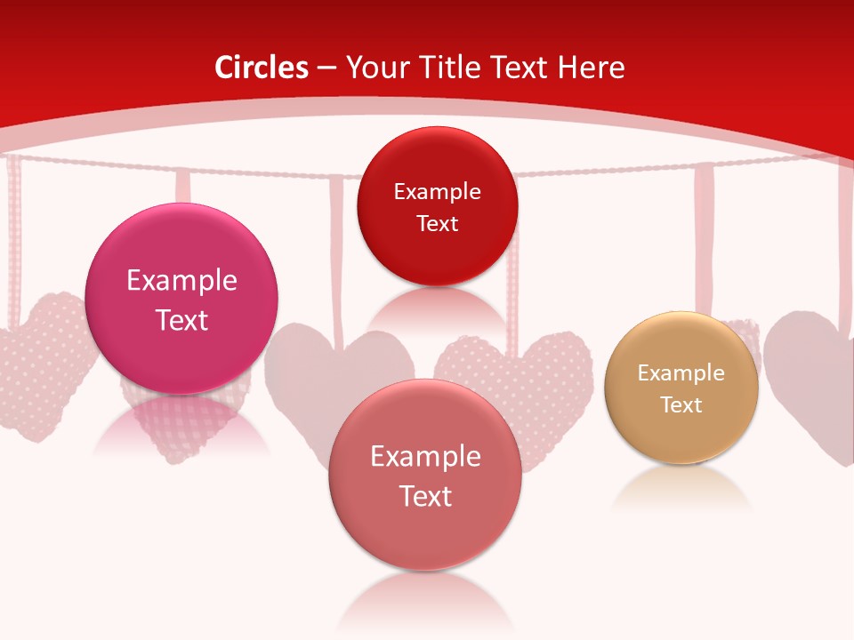 Objects Clothesline Background PowerPoint Template