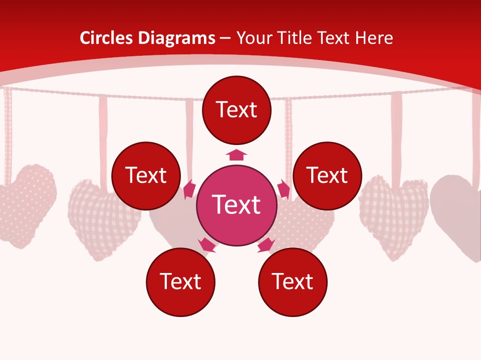 Objects Clothesline Background PowerPoint Template