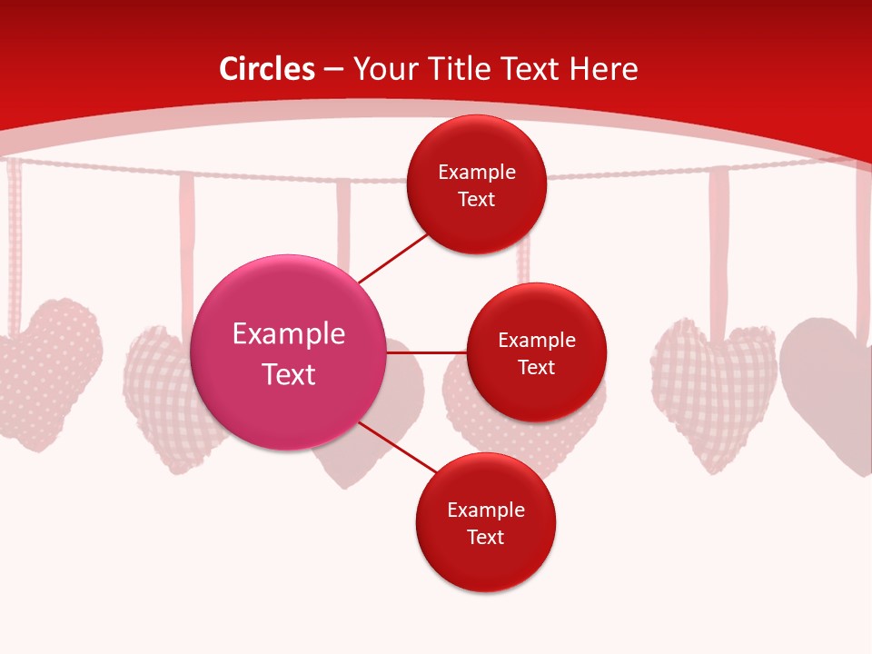 Objects Clothesline Background PowerPoint Template