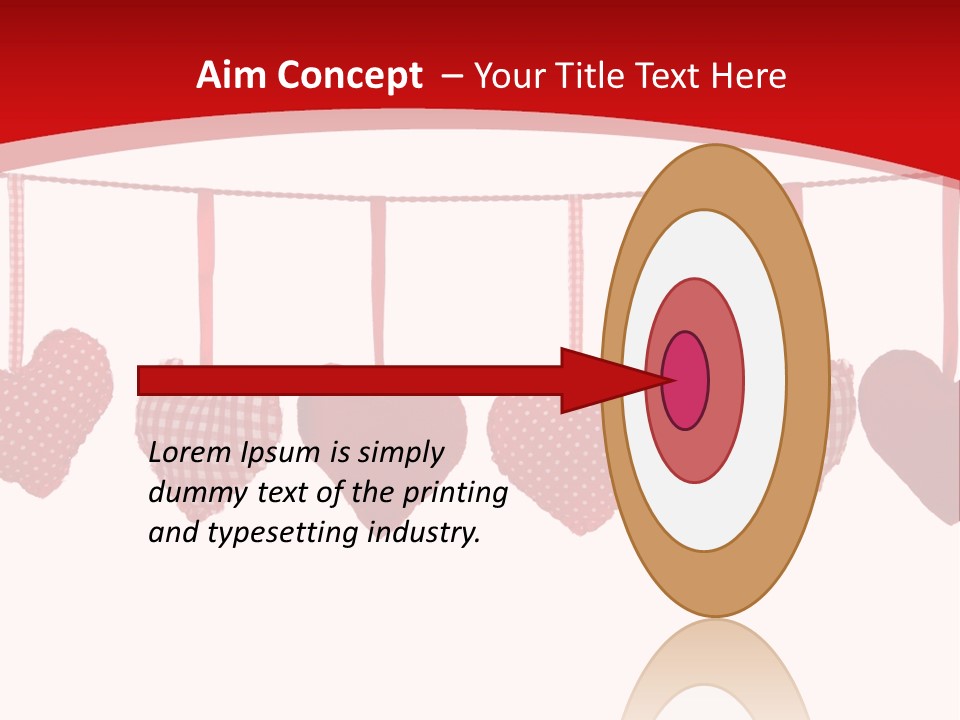 Objects Clothesline Background PowerPoint Template