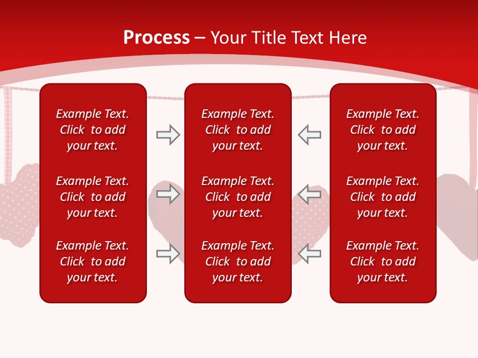 Objects Clothesline Background PowerPoint Template