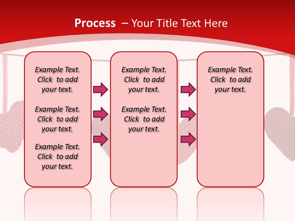 Objects Clothesline Background PowerPoint Template