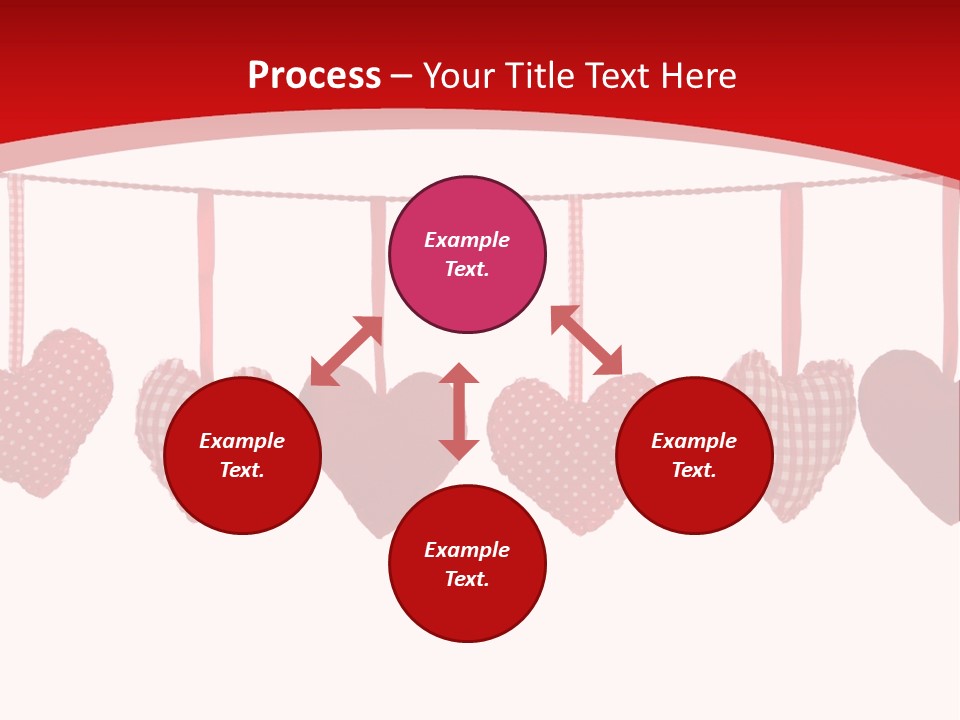 Objects Clothesline Background PowerPoint Template