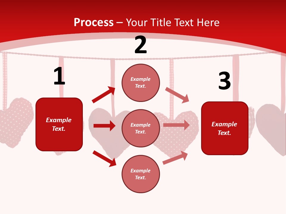 Objects Clothesline Background PowerPoint Template