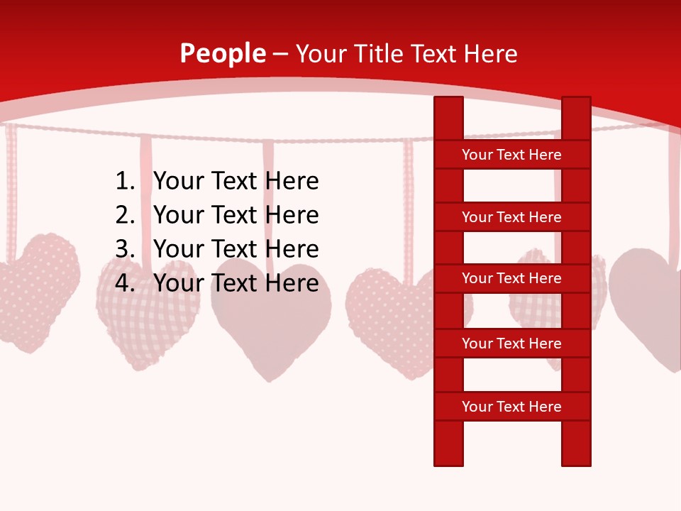 Objects Clothesline Background PowerPoint Template