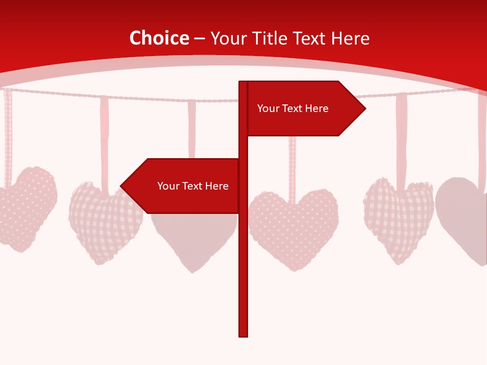 Objects Clothesline Background PowerPoint Template