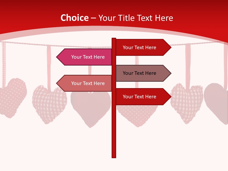 Objects Clothesline Background PowerPoint Template
