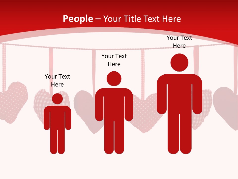 Objects Clothesline Background PowerPoint Template