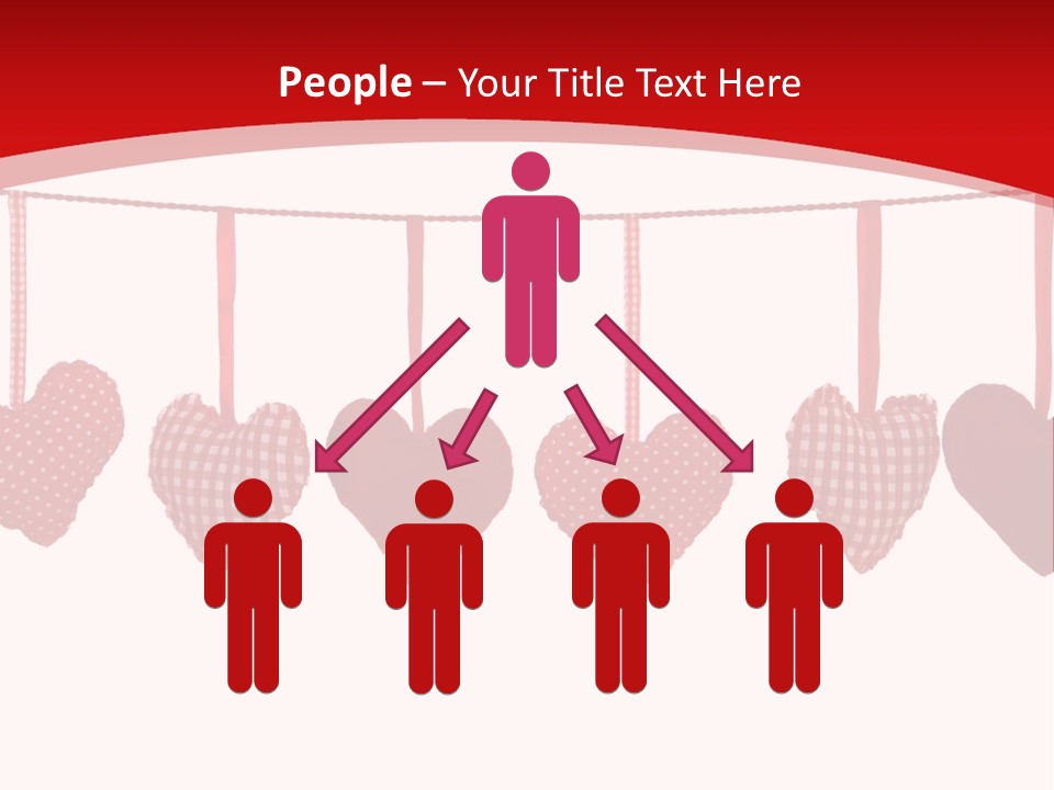 Objects Clothesline Background PowerPoint Template