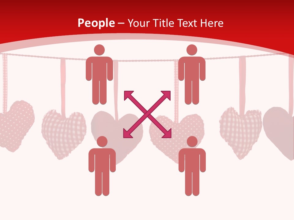 Objects Clothesline Background PowerPoint Template