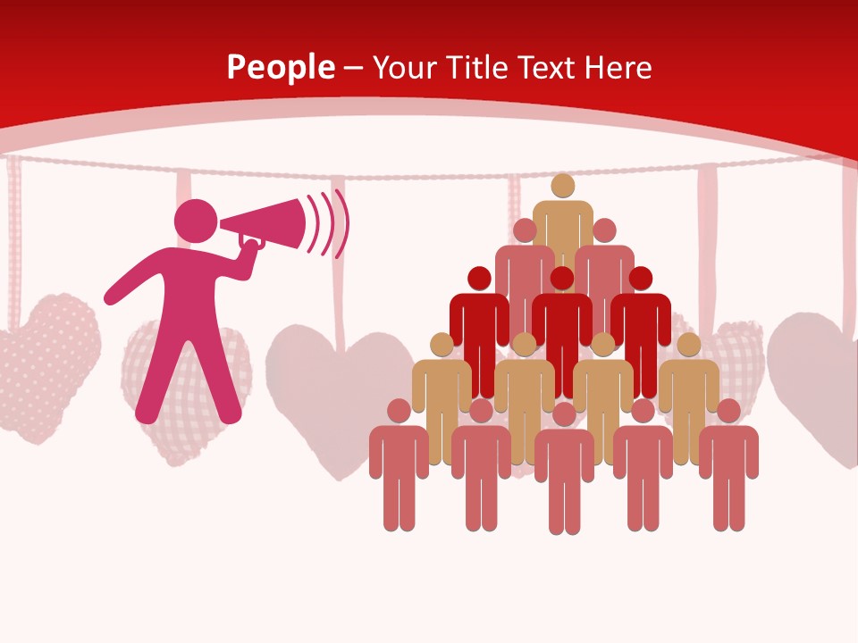 Objects Clothesline Background PowerPoint Template