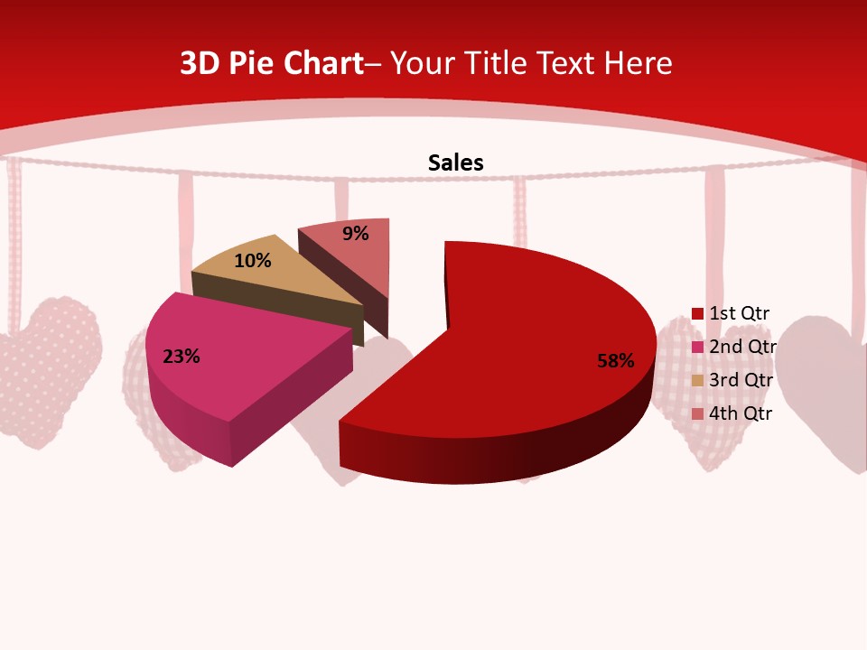 Objects Clothesline Background PowerPoint Template