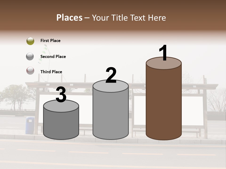 Roadside Advertising Message PowerPoint Template