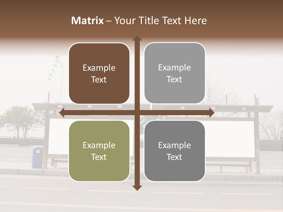 Roadside Advertising Message PowerPoint Template
