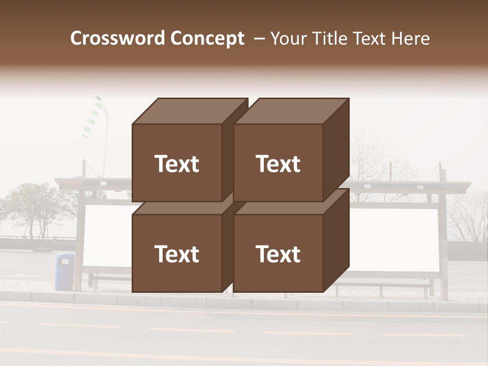 Roadside Advertising Message PowerPoint Template