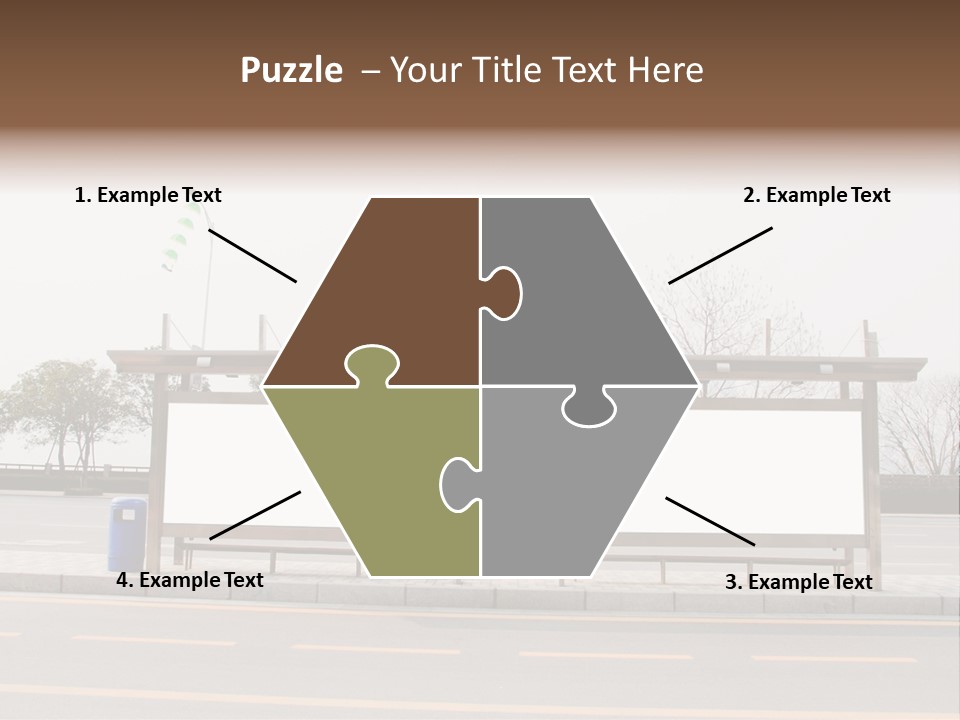 Roadside Advertising Message PowerPoint Template