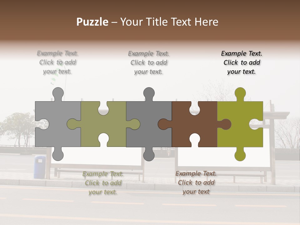 Roadside Advertising Message PowerPoint Template